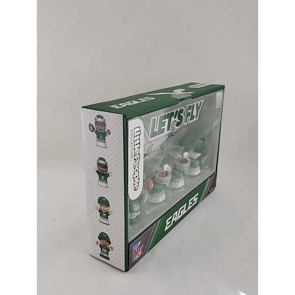 2 New Little People NFL Eagles Super Bowl Champions Kelly Green Sets Sealed - Picture 9 of 15